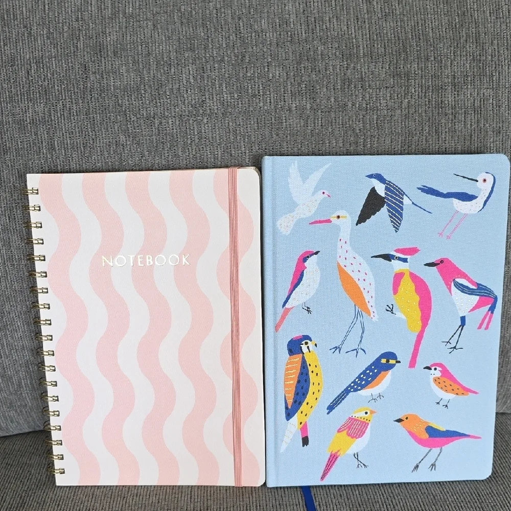 Two Threshold Notebook/Journals And Two Packs Of Pilot G2 Gel Pens, New